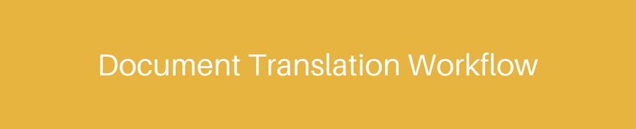 document translation workflow
